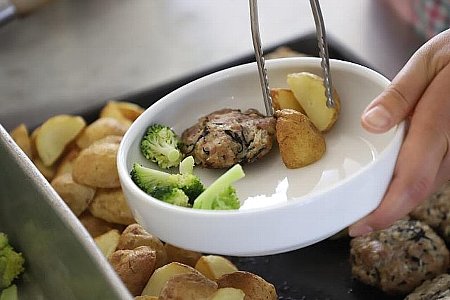 給食の写真