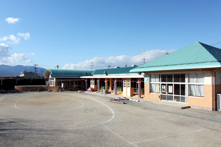 園庭の写真