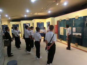 海津市歴史民俗資料館見学の画像