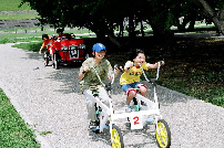 おもしろ自転車の写真