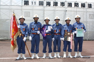 消防ポンプ車の部優勝今尾東分団の写真