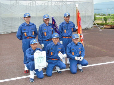 消防ポンプ車の部優勝第4ブロックB東江分団の写真