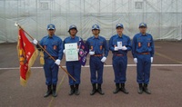 消防ポンプ車の部優勝第1ブロックB今尾東分団の写真