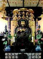 釈迦如来坐像の写真